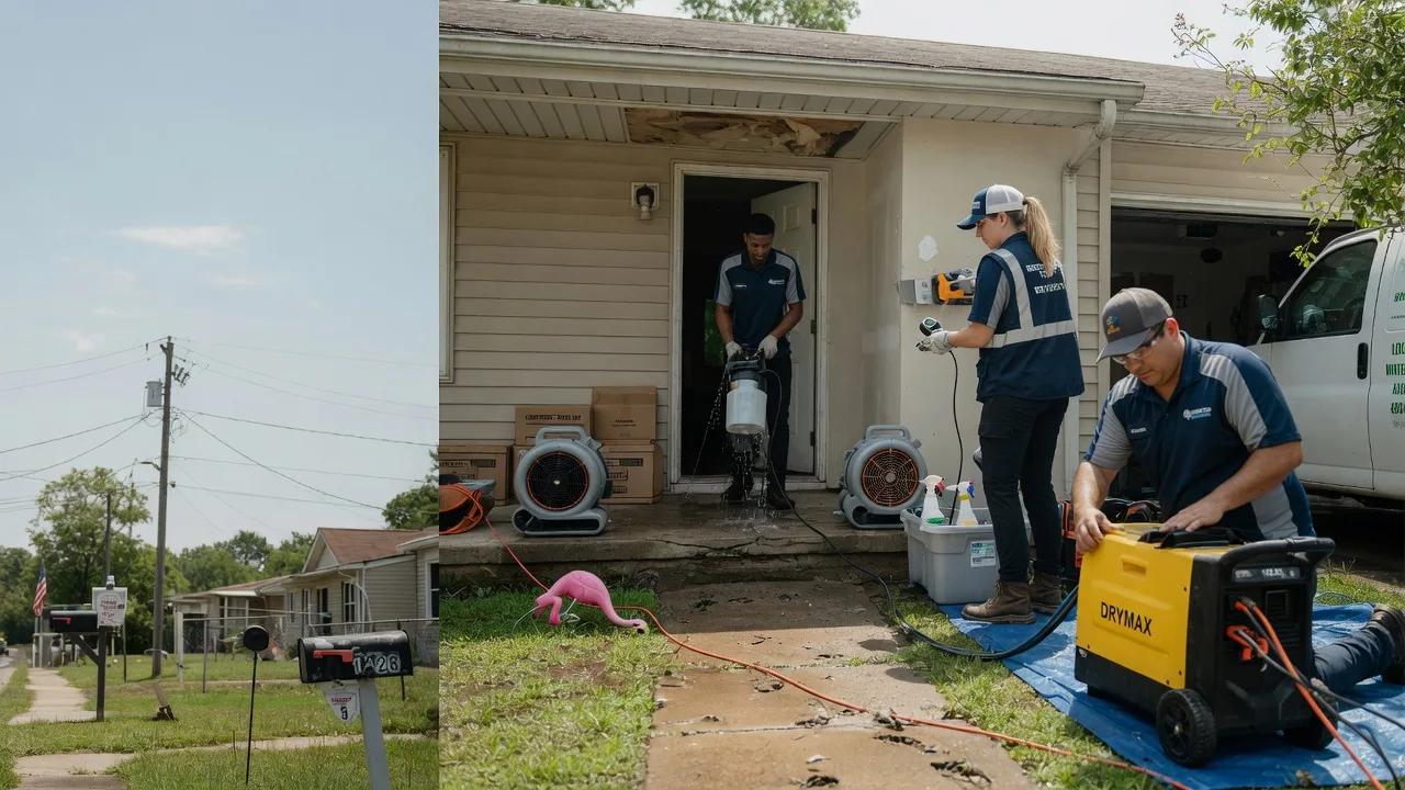 Storm Damage Water Removal in Ethel, LA near me